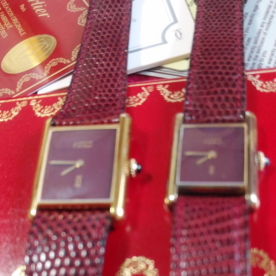 贈り物 カルテェマストタンク ヴェルメイユ925 ペアウオッチ 手巻き 超美品 腕時計(アナログ) 時計¥82,016-www.eur-artec.fr 贈り物 カルテェマストタンク ヴェルメイユ925 ペアウオッチ 手巻き 超美品 腕時計(アナログ) 時計¥82,016-www.eur-artec.fr