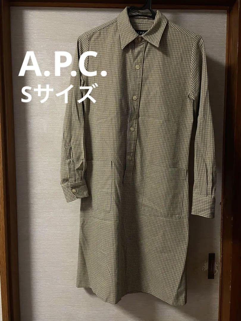 A.P.C. アーペーセー ワンピース チェック A.P.C. アーペーセー ワンピース チェック