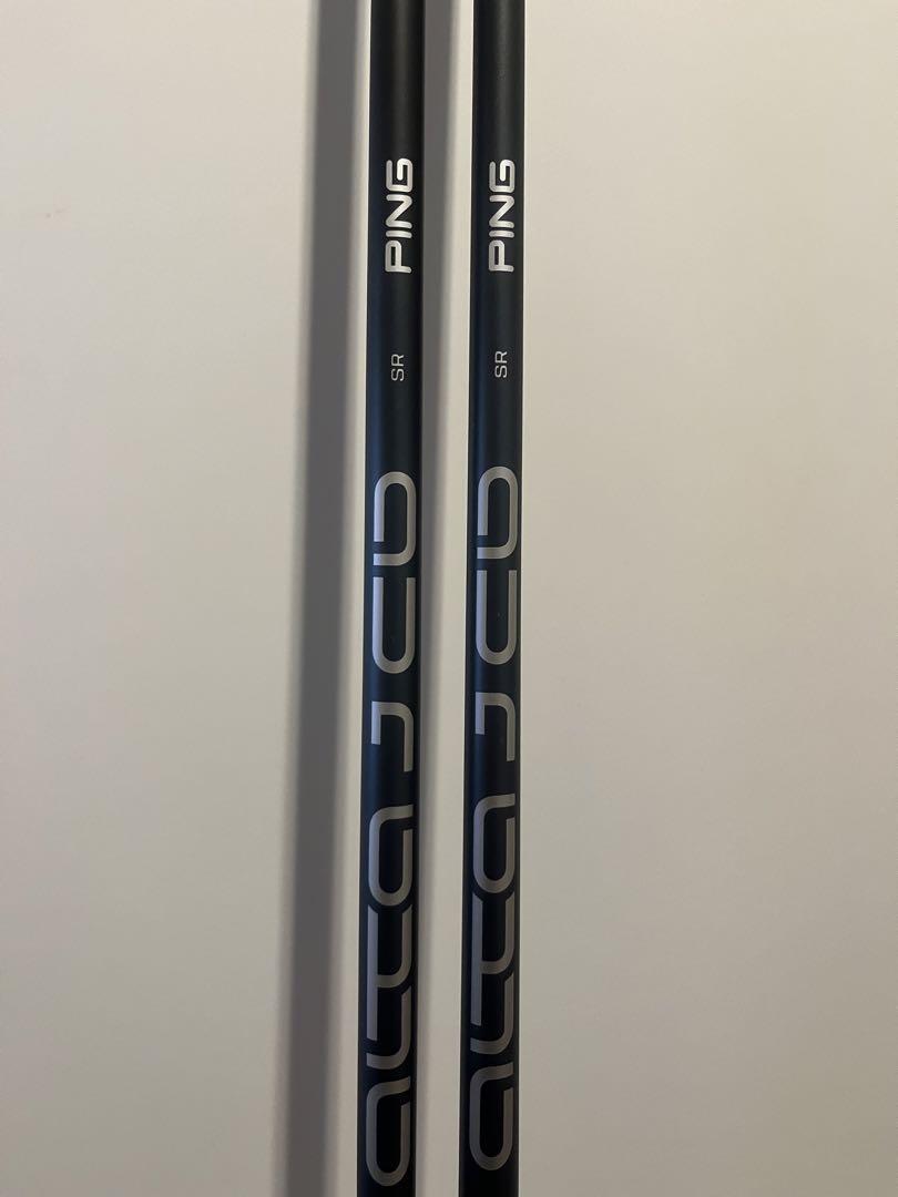2本セット ピン フェアウェイW SRシャフト3&5 ALTA JCB PING