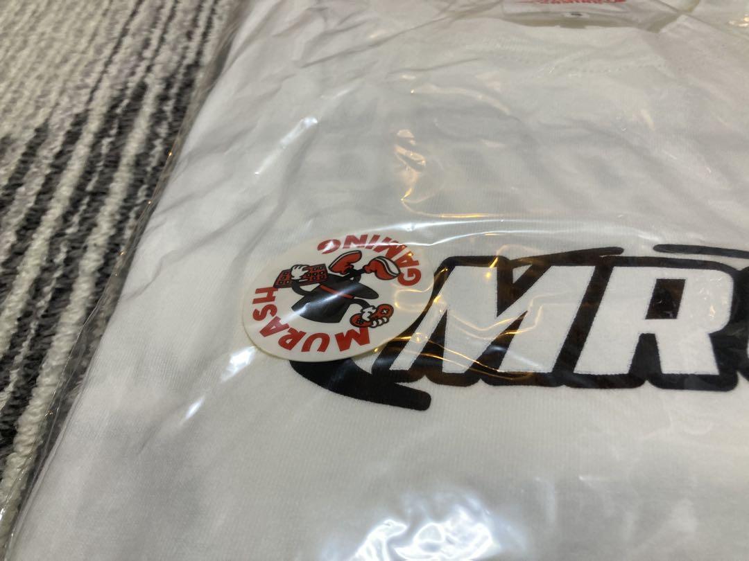 MRG LOGO L/S TEE WHT・BLK セット　Mサイズ　ステッカー付