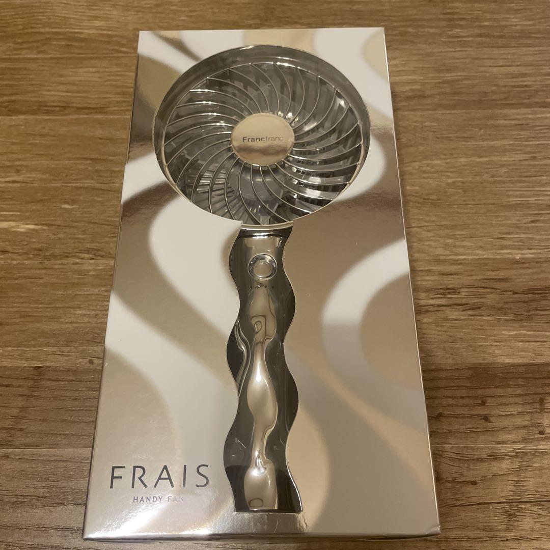 Francfranc フレ ハンディファン ウェーブ ネックストラップ セット 新品 Francfranc ハンディファン ウェーブ ネックストラップ