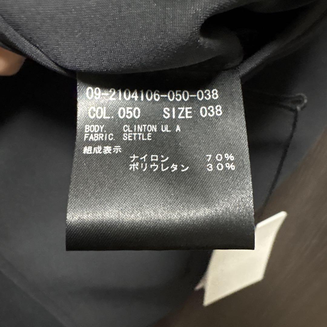 現行タグ✨Theoryセオリー　テーラードジャケット　ストレッチ　伸縮　ブラック 新品タグ付き Theory ストレッチテーラードジャケット ブラック 038