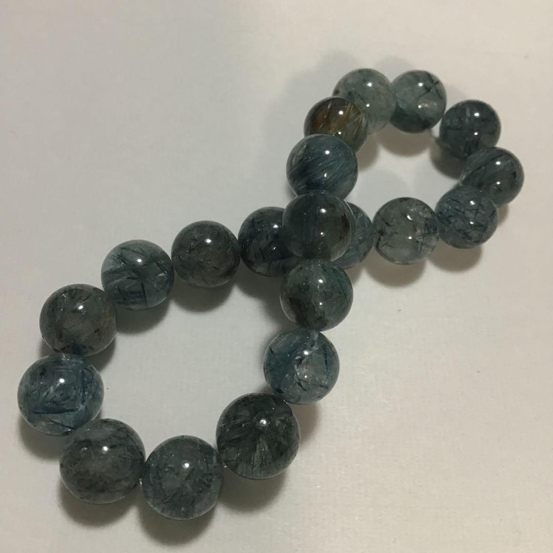 ブルールチルクォーツ AAA 10mm パワーストーンブレスレット 画像7