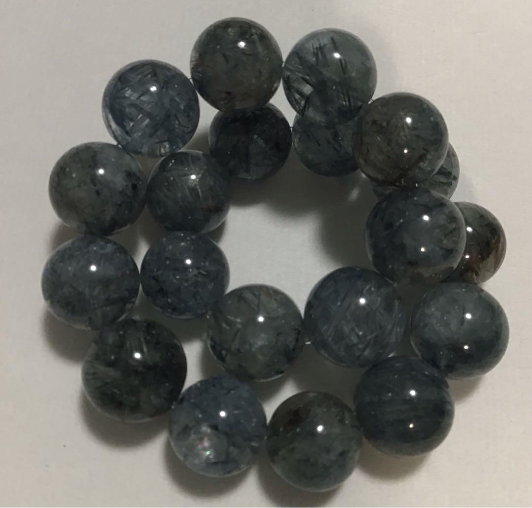 ブルールチルクォーツ AAA 10mm パワーストーンブレスレット 画像8