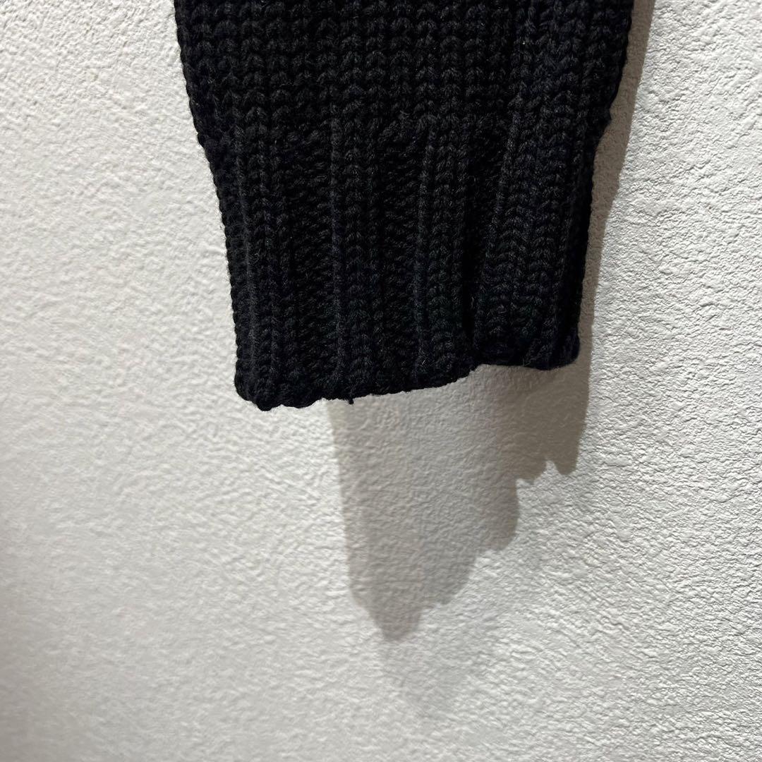 上質 ハイネックニット