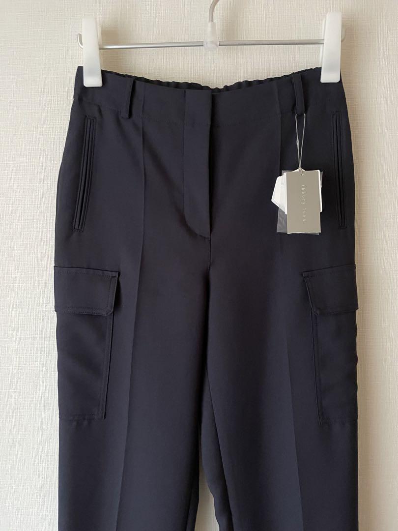 【新品タグ付き】セオリーリュクス　ネイビーパンツ