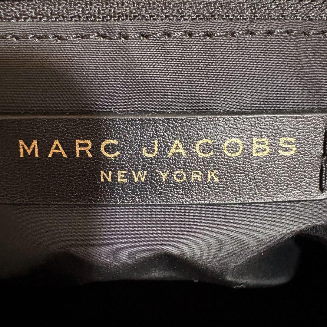 美品　MARC JACOBS マークジェイコブス　リュック　ナイロン　レザー
