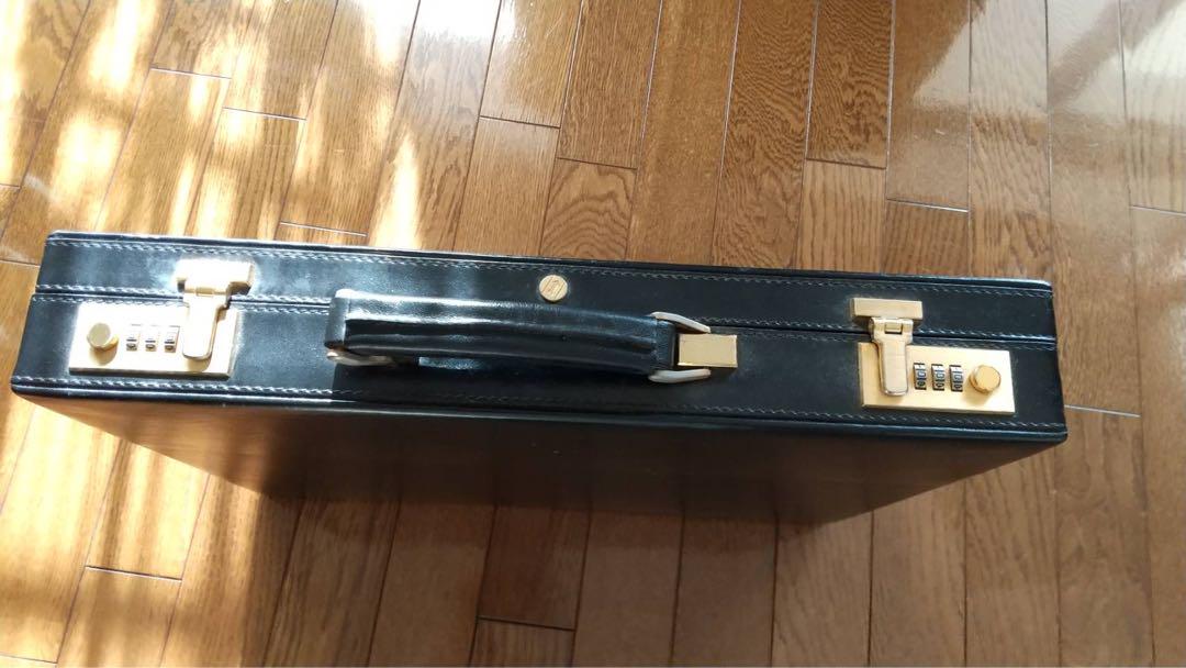 ゴールドファイル GOLD PFEILオックスフォード レザー アタッシュケース