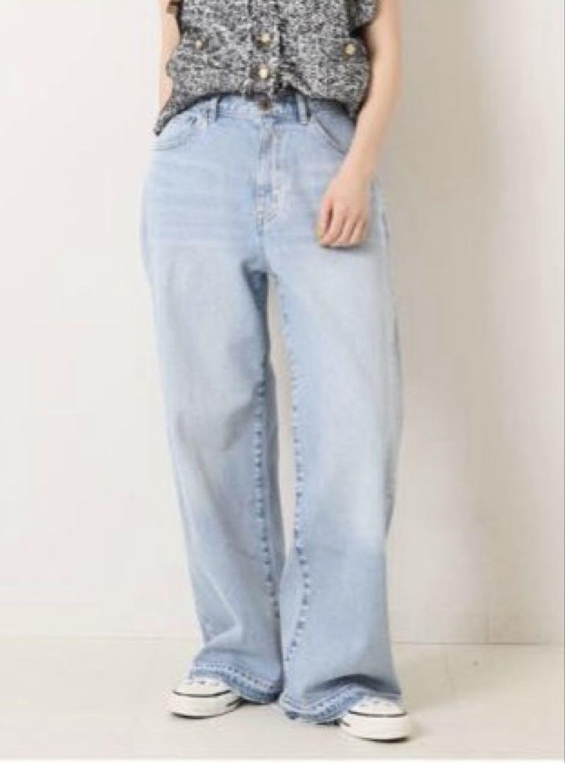 【5 1/2 LOOSE-STRAIGHT DENIM】Spick & Span