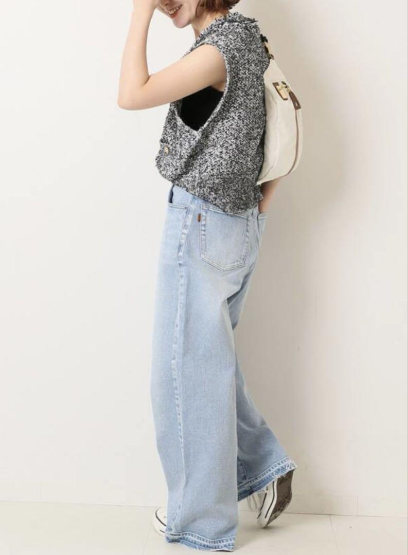 【5 1/2 LOOSE-STRAIGHT DENIM】Spick & Span
