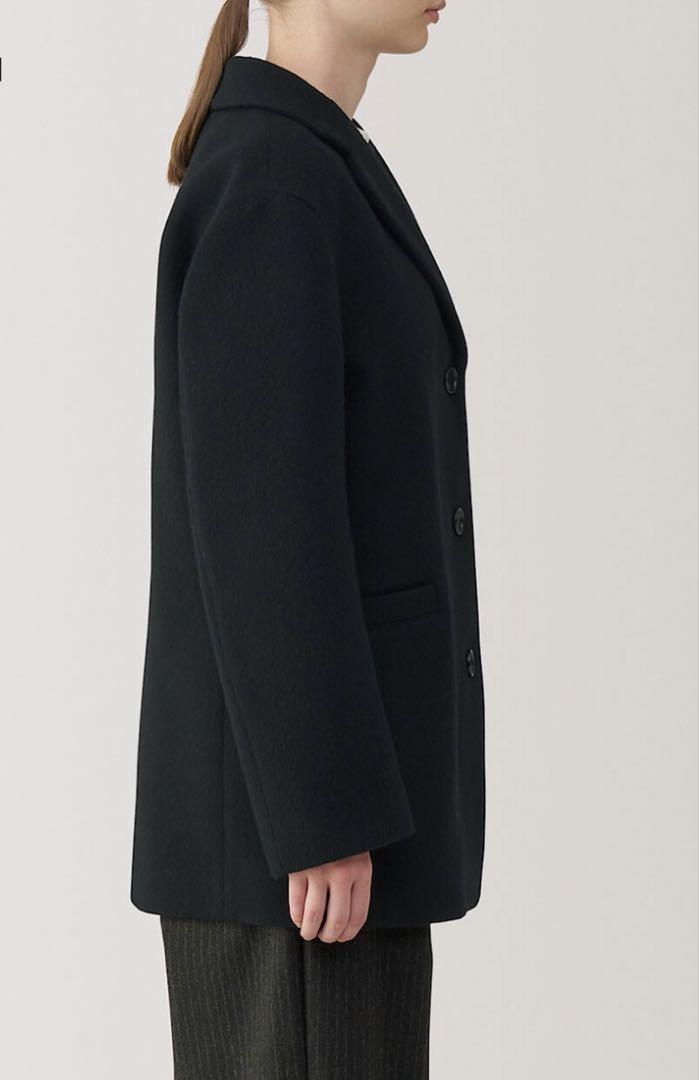 【新品】無印良品 婦人 再生ウール混ジャケットコート