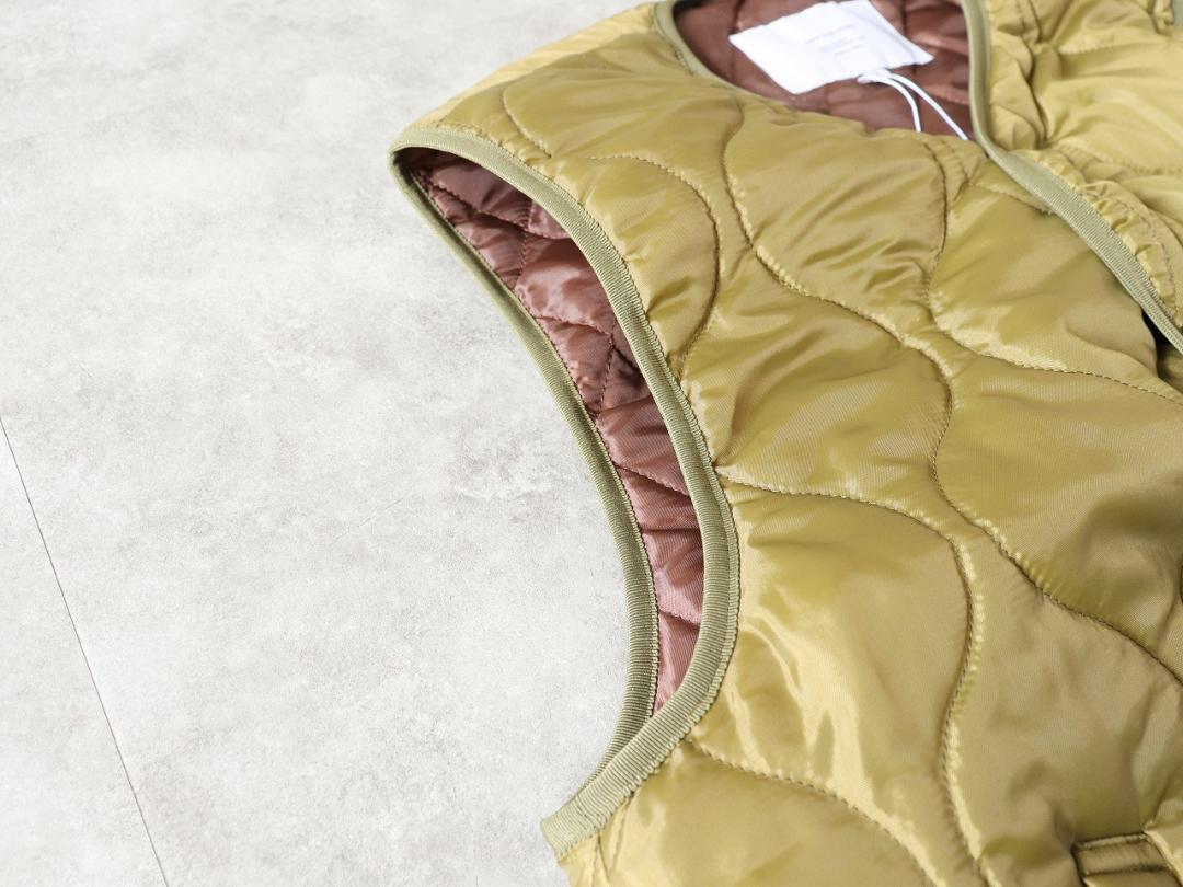 ジャケット・アウター have a good day / QUILT VEST - OLIVE
