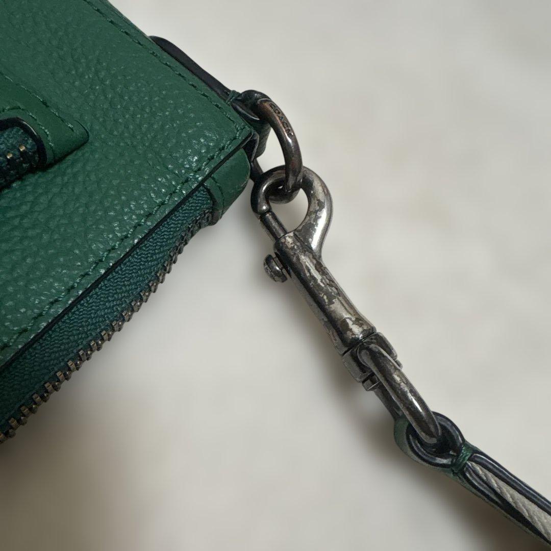 今年の新作から定番まで！ COACH コーチ コインケース 刺繍 クロスボディバッグ ホールデン バッグ