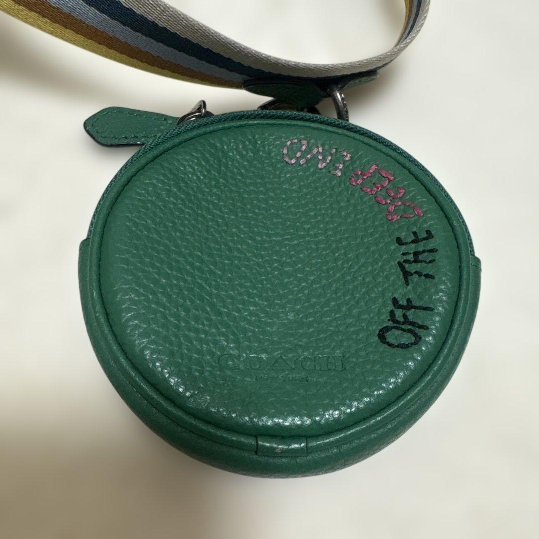 COACH コーチ ホールデン クロスボディバッグ 刺繍 コインケース