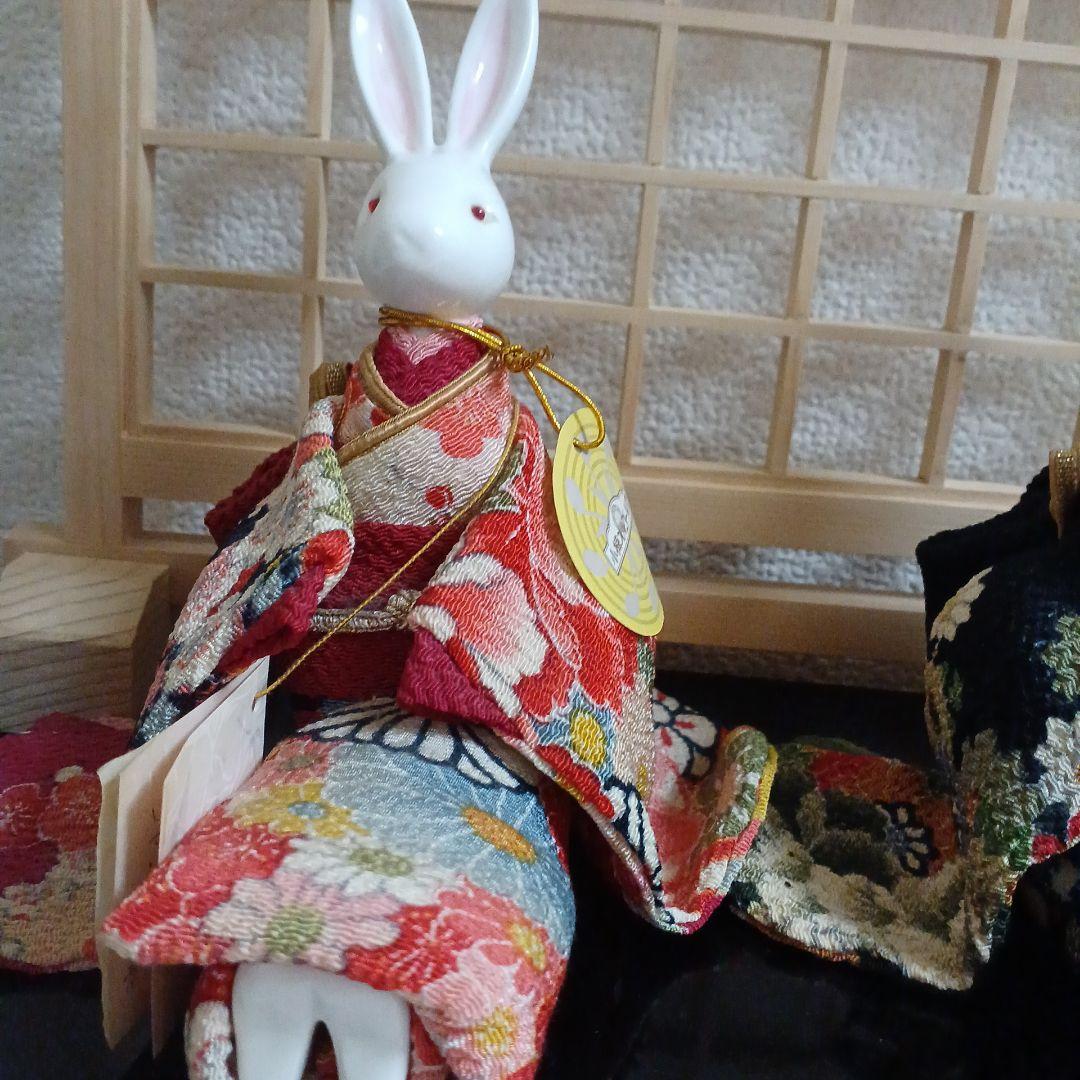 雛ウサギペアセット　オルゴールあり