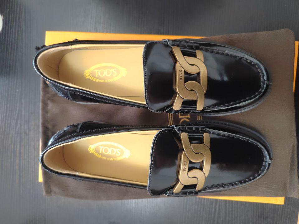 極美品✨tod's ローファー 37 23.5cm レザー TOD'S 画像1