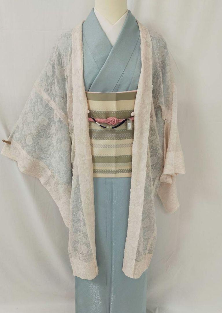 【4月～10月迄】★★新品未使用洗えるシフォン長羽織★★