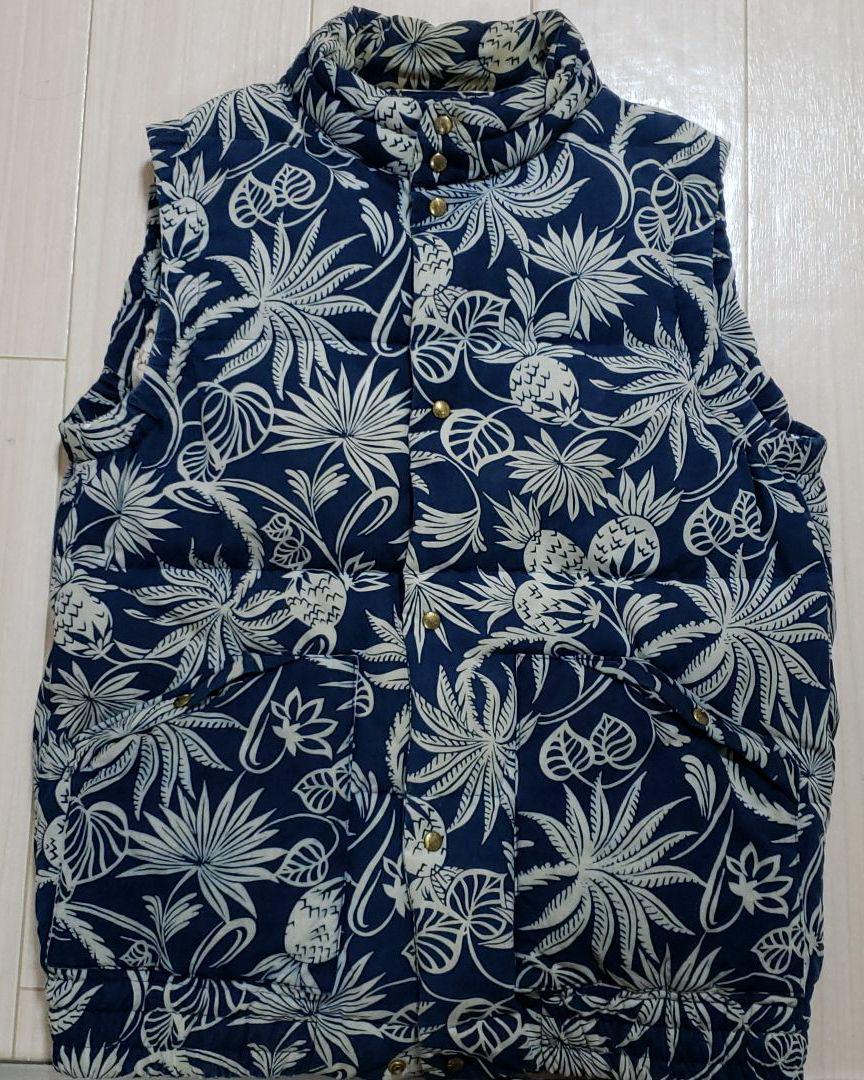 Visvim ビスビム 藍染 ダウンベスト 2 パイナップル Visvim ビスビム 藍染 ダウンベスト 2 パイナップル