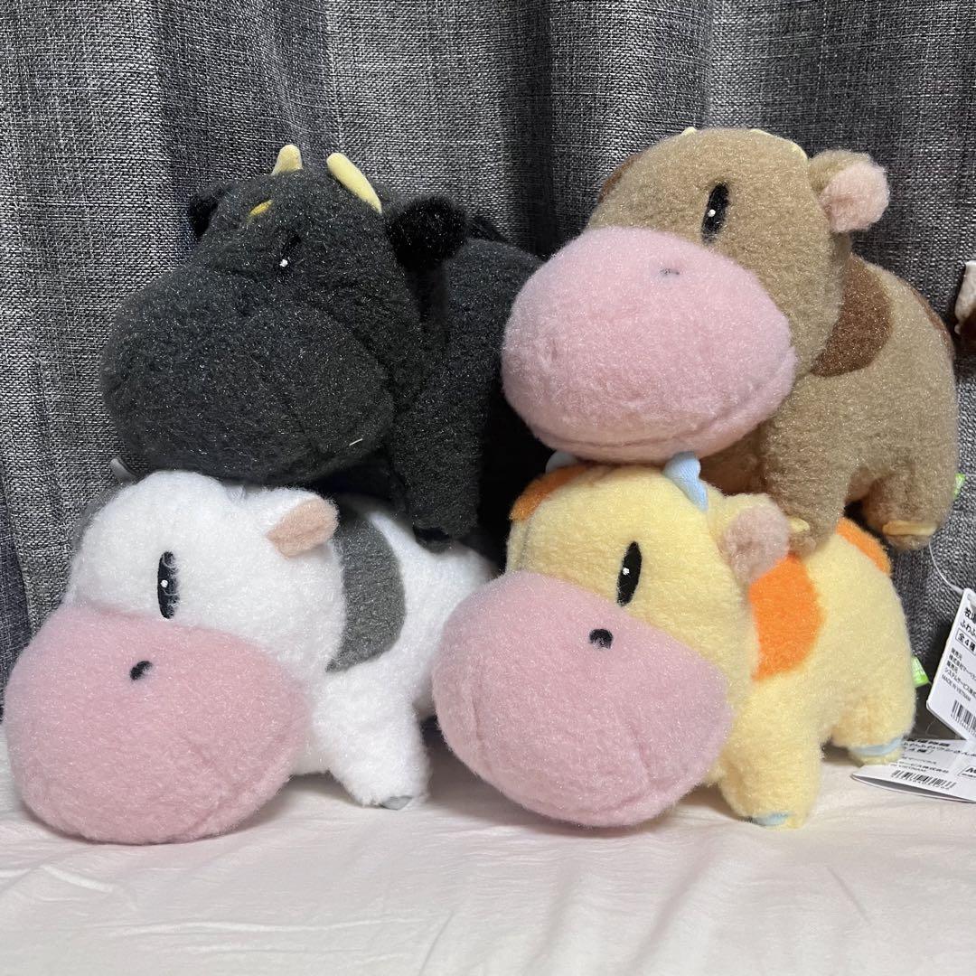 牧場物語 ふわふわウシさんぬいぐるみ 全4種セット ① - メルカリ