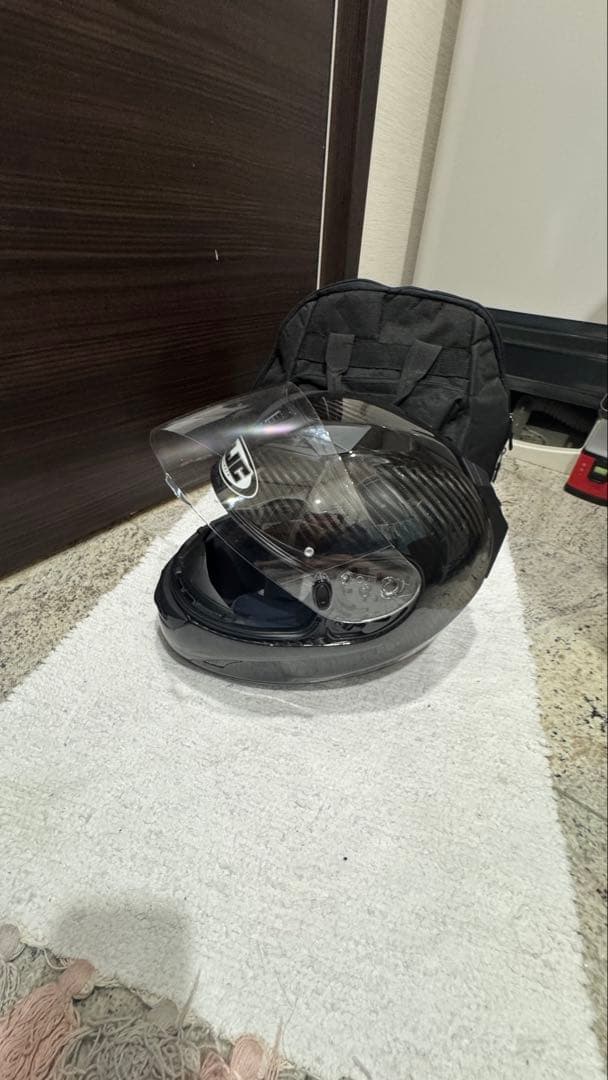 HJC FS-15 カーボンモデル Mサイズ キャリングバッグ付き BRIGHTFACE_UK