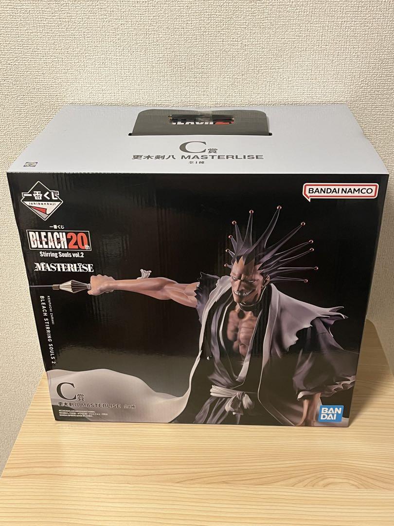 一番くじ BLEACH 黒崎一護 市丸ギン 更木剣八 MASTERLISE 黒崎一護‐内なる虚‐、市丸ギン、更木剣八のフィギュアが当たる