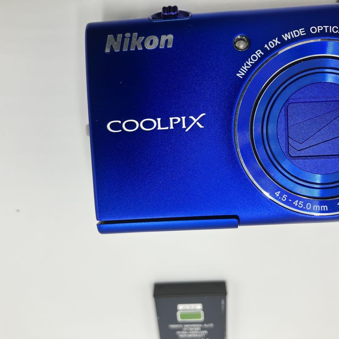 COOLPIX S6200 ブルー　(ジャンク品)