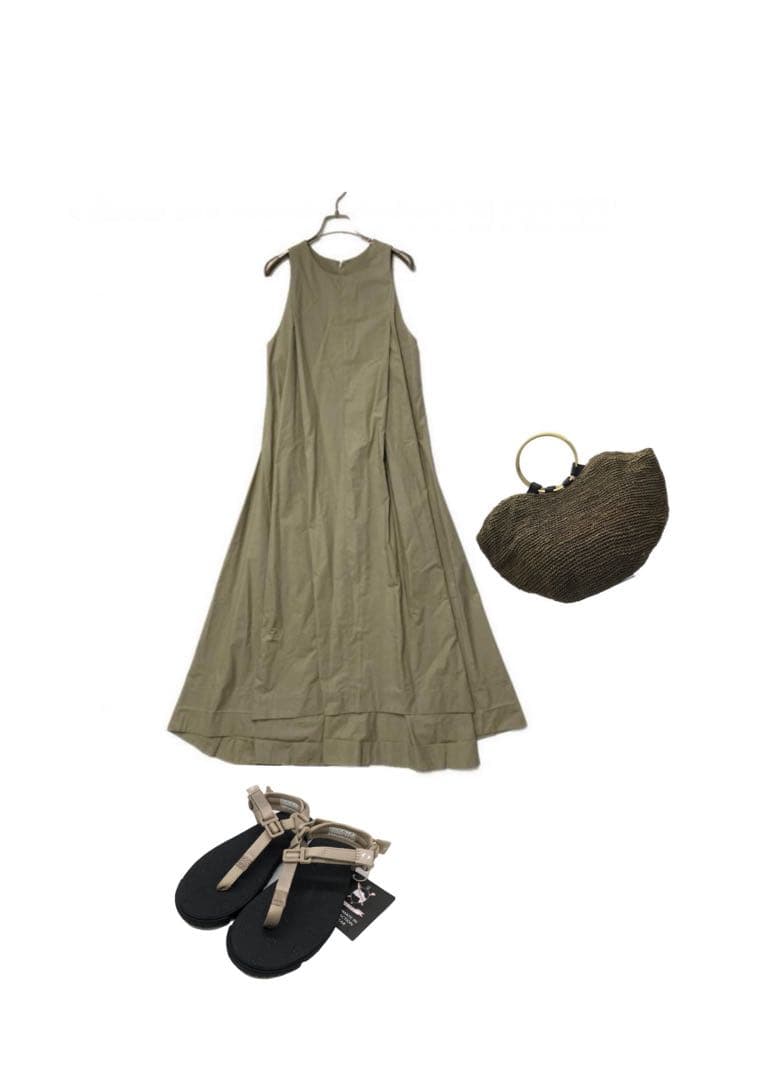 アメリカンスリーブワンピース ガリャルダガランテ ベージュ ロングワンピ