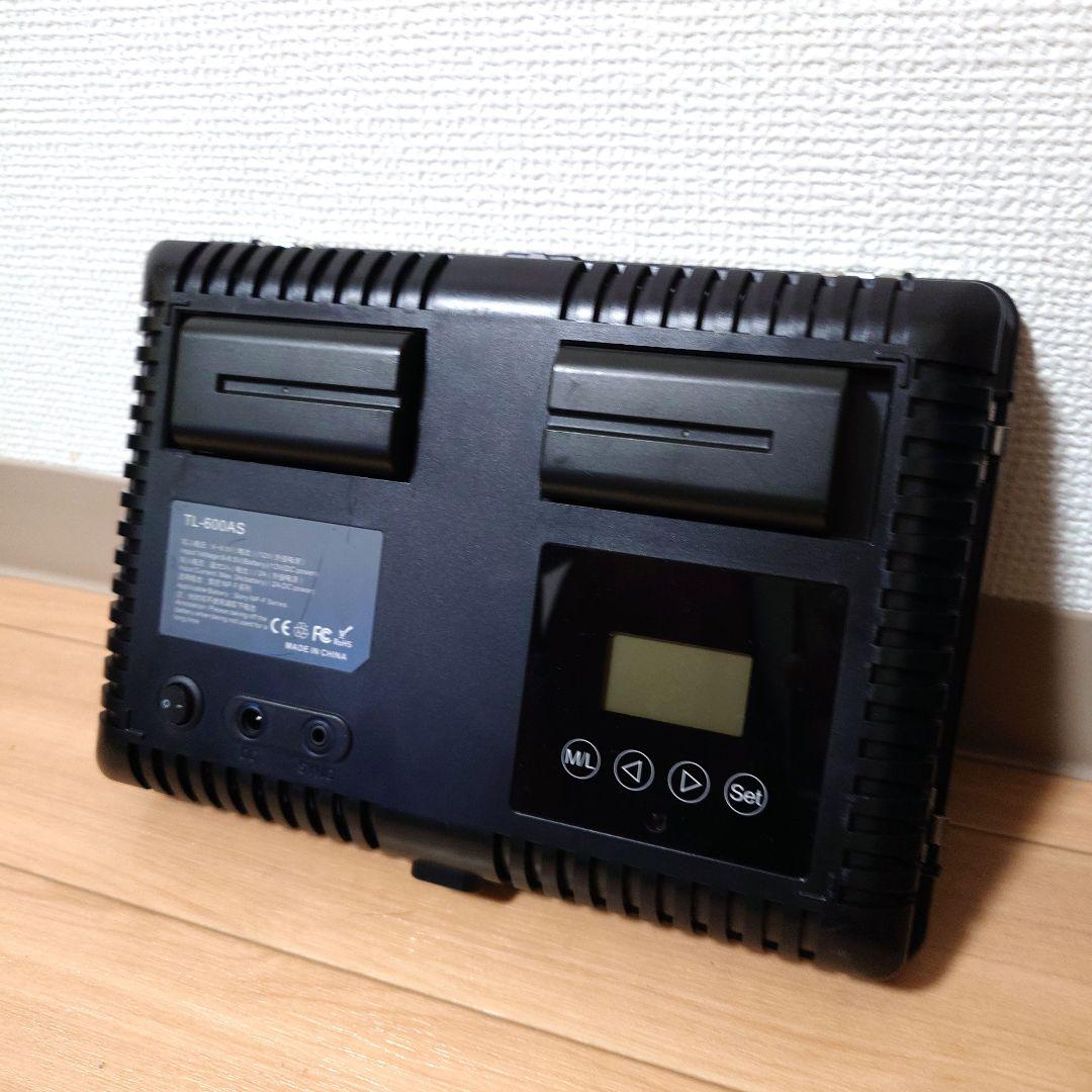 ビデオ・写真用照明 LEDライトキット SAMTIAN TL-600AS