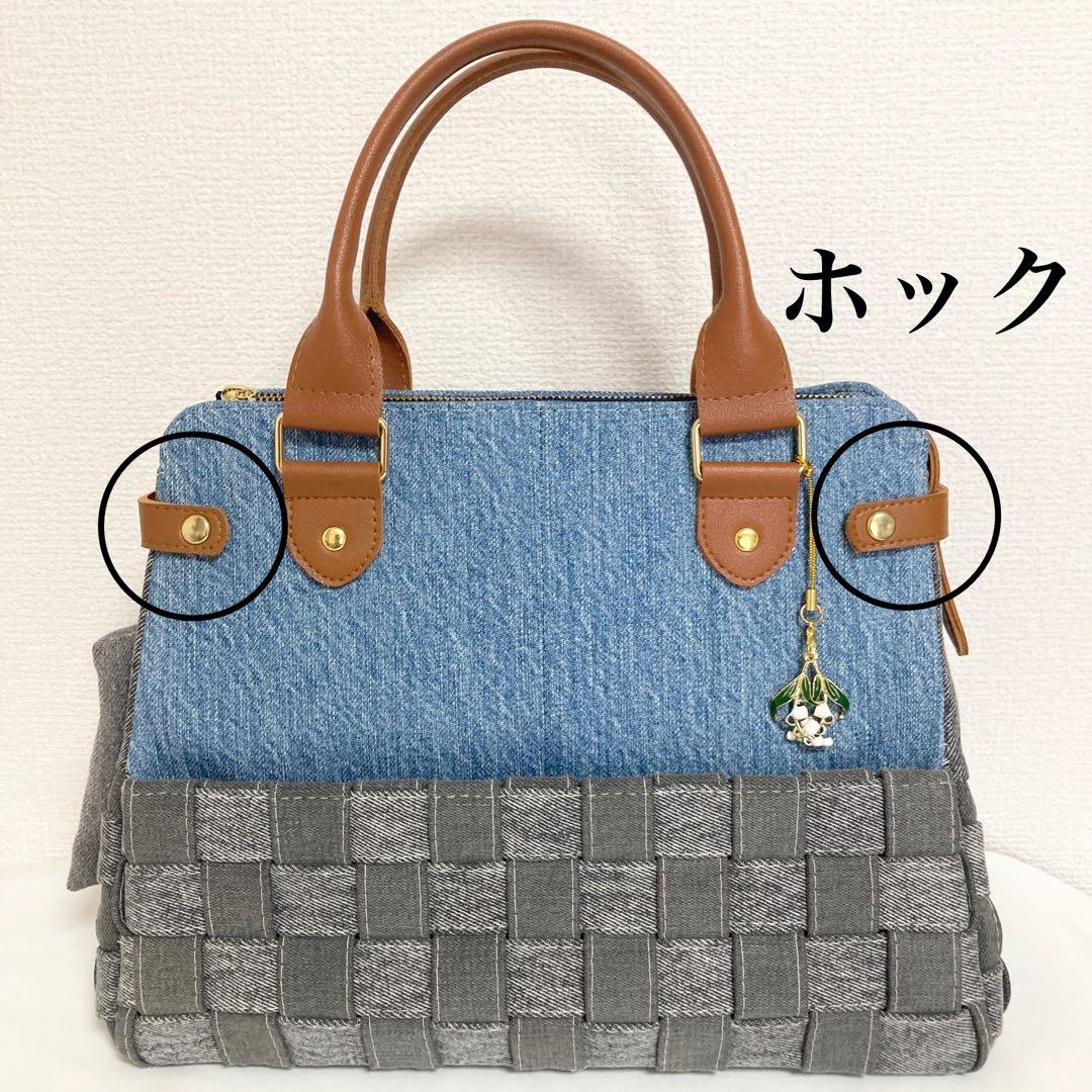 当店は最高な サービスを提供しますデニムリメイク トートバッグ 2way