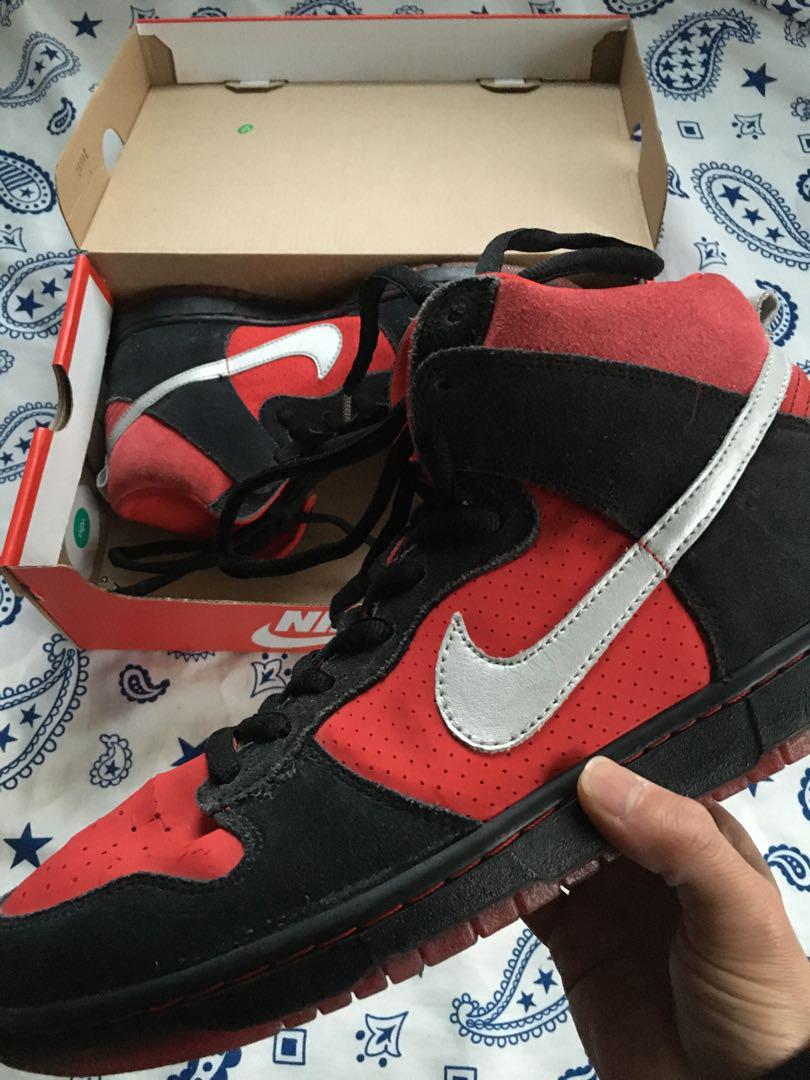 Nike SB Dunk High Sport Red