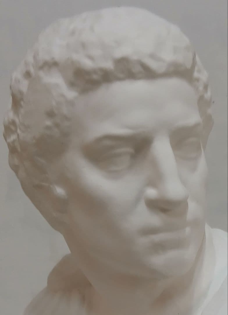 ブルータス石膏胸像 高さ85cm ブルータス石膏胸像 高さ85cm