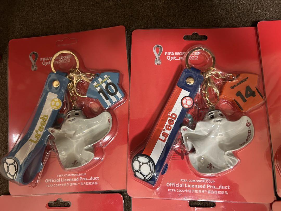 FIFAワールドカップ2022 キーホルダー 8個セット アルゼンチン メッシ