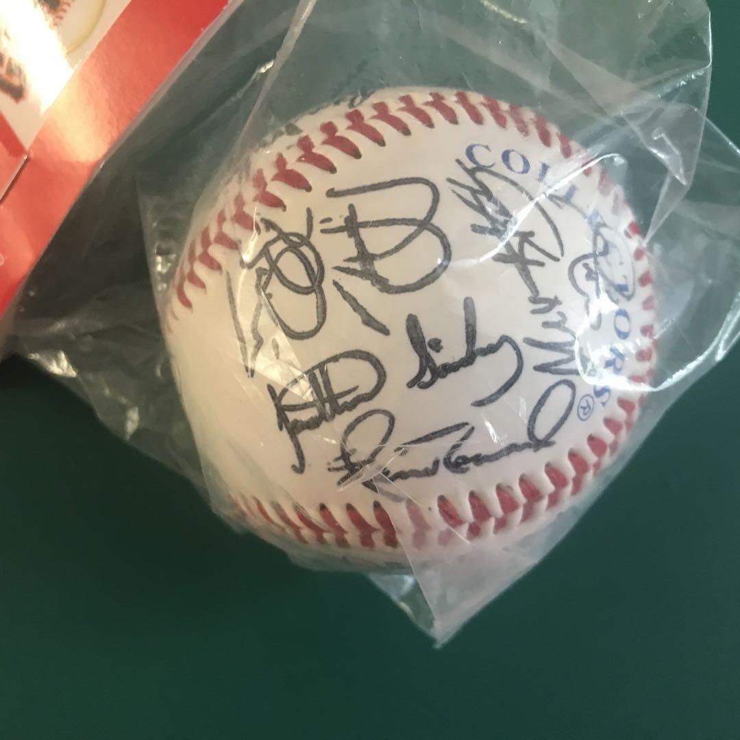 MLB 公式　SF Giants チーム　サインボール