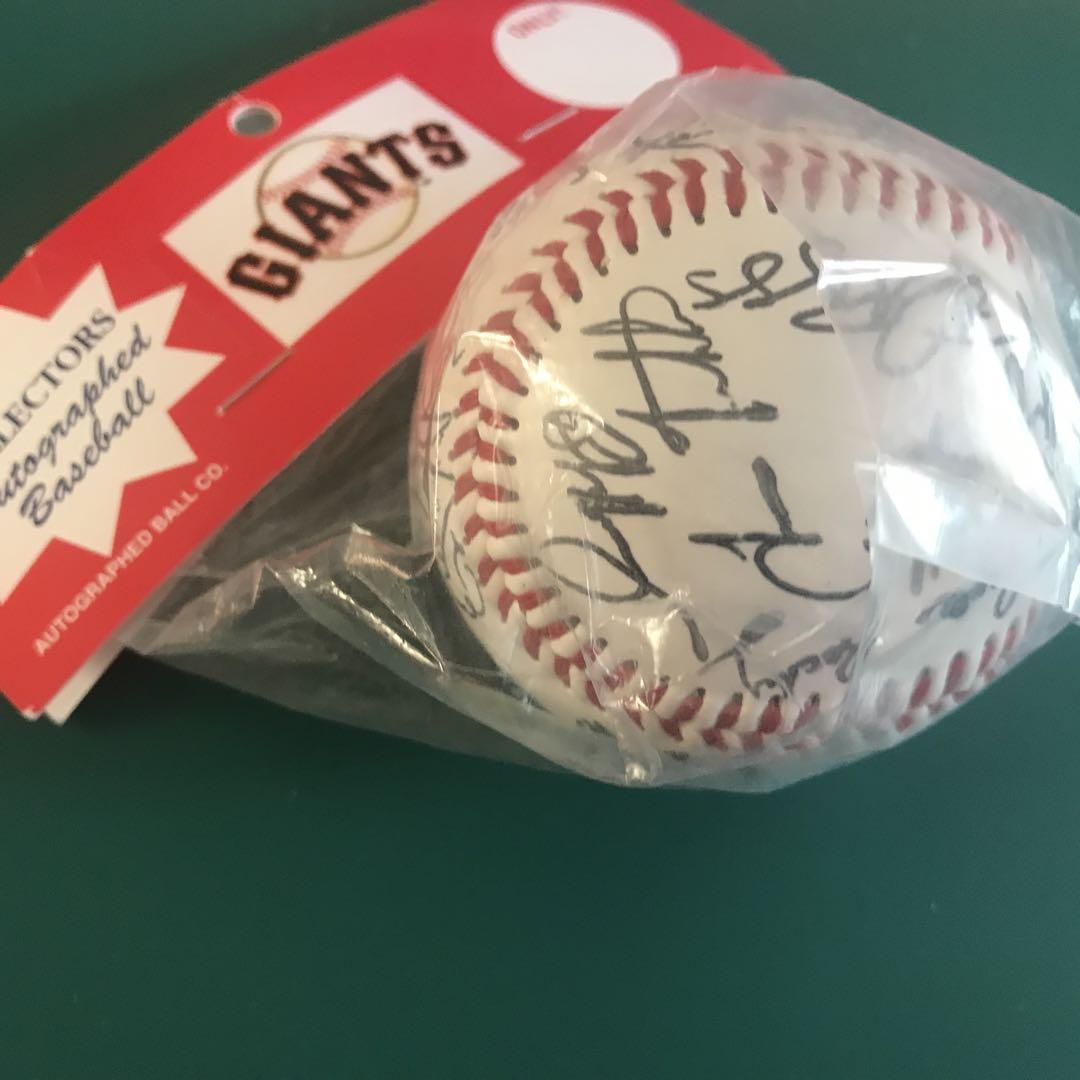 MLB 公式　SF Giants チーム　サインボール