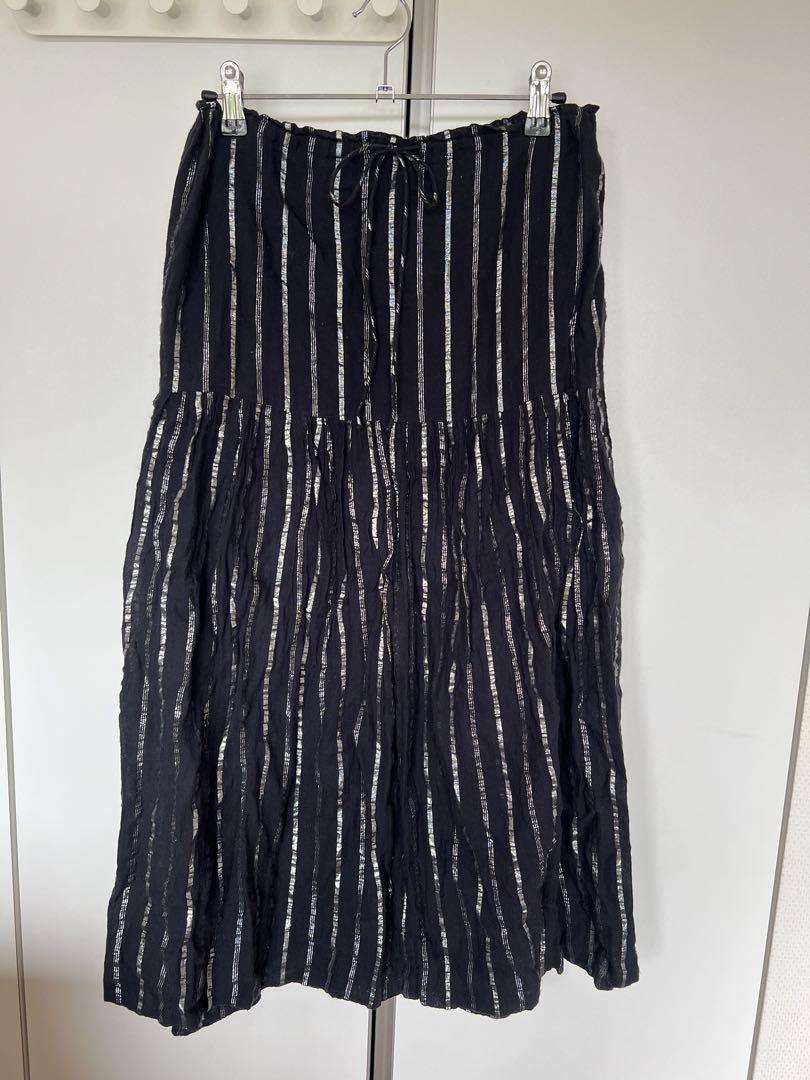 ISABEL MARANT ÉTOILE ストライプロングスカートスカート