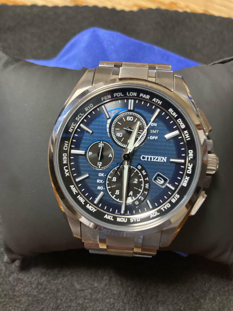 【ジャンク品】CITIZEN ATTESA H804-TO18696