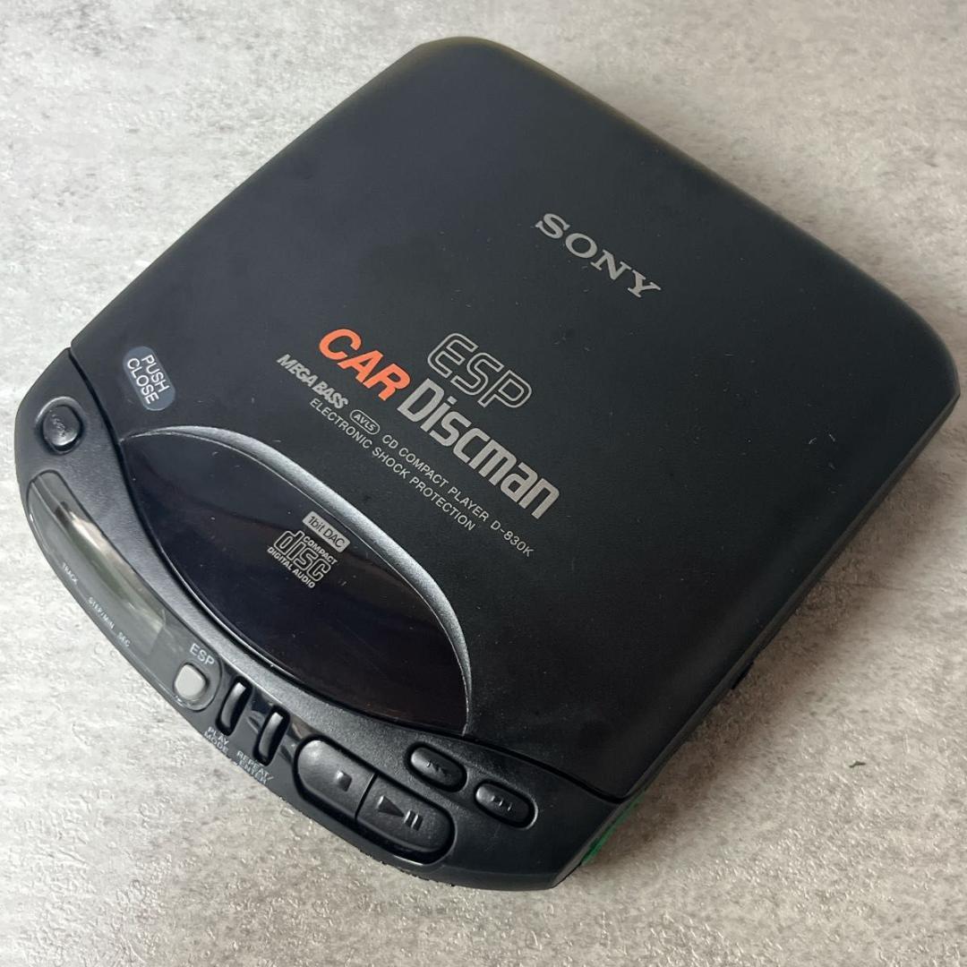 SONY ソニー CAR Discman ESP D-830K ディスクマン - メルカリ