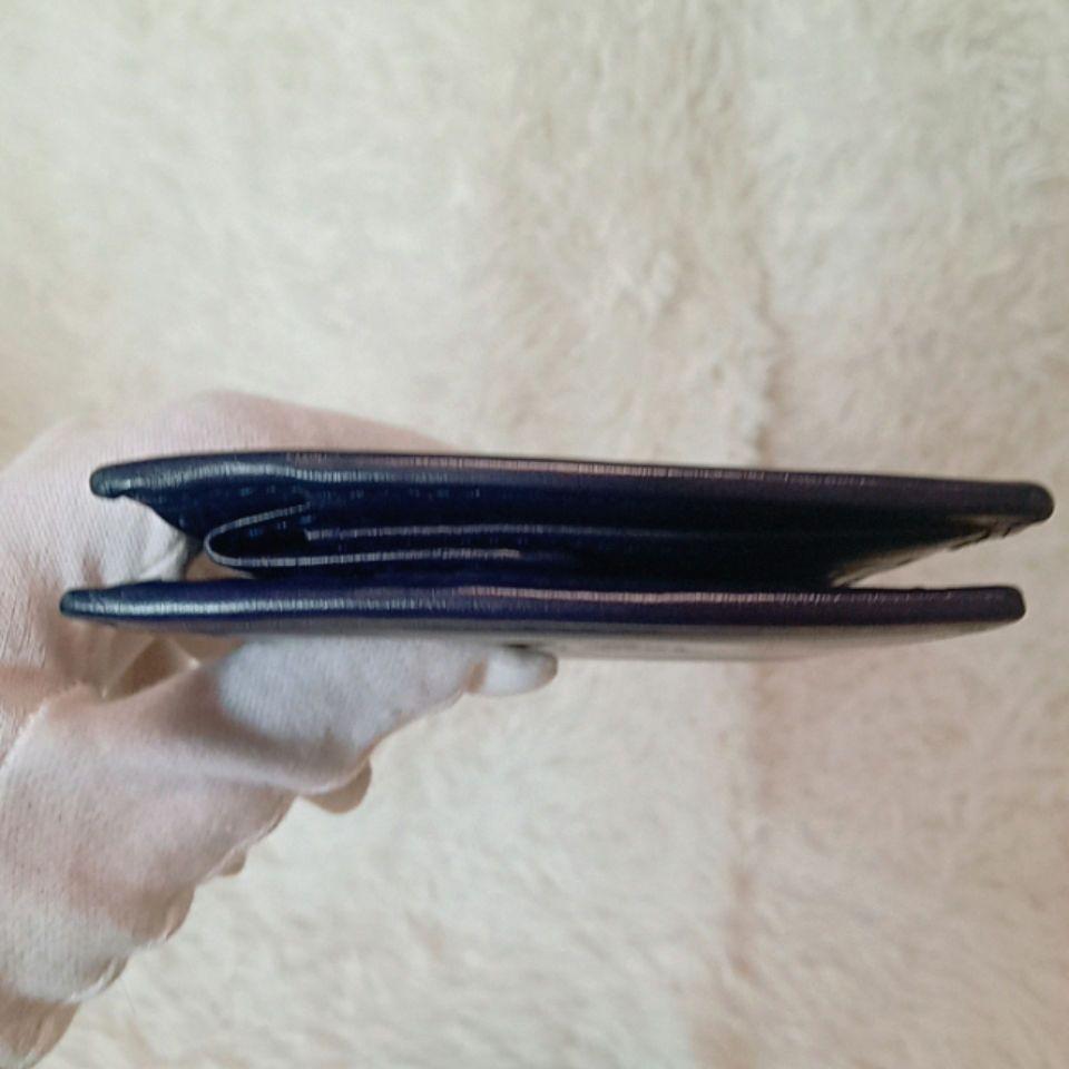 極美品】希少 ポロラルフローレン 折財布 ポロベア総柄 レザー