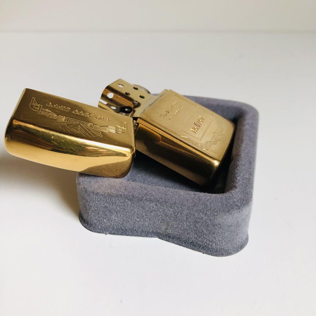 ブラスダブルイヤー限定ZIPPO