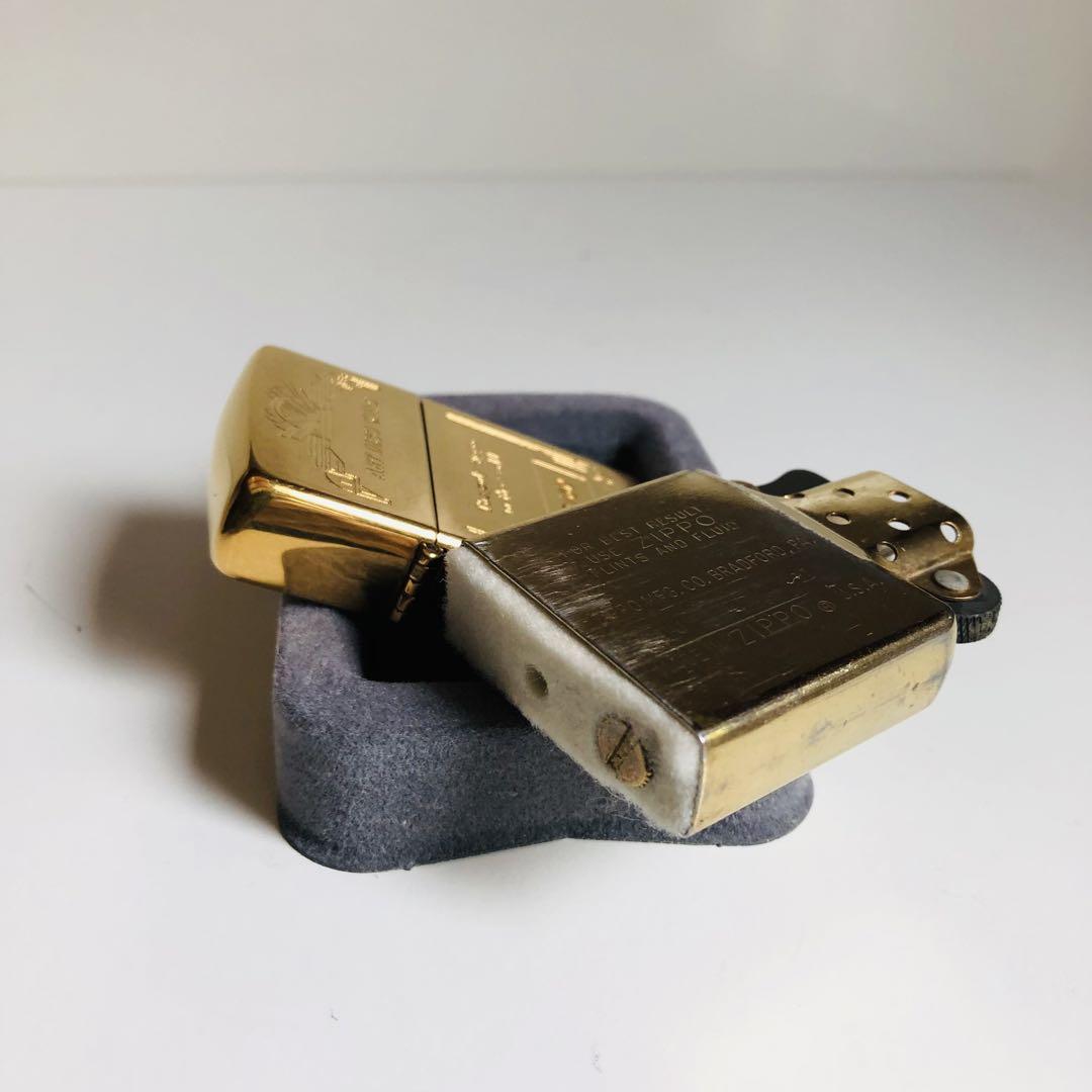 ブラスダブルイヤー限定ZIPPO