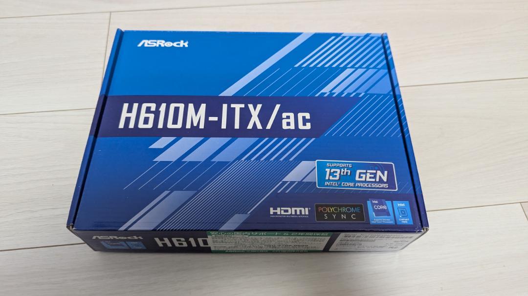 ASRock H610M-ITX/ac マザーボード