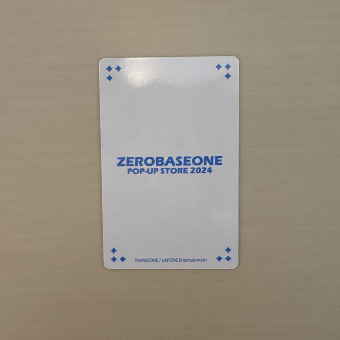 zerobaseone zb1 ポップアップ トレカ ハンユジン - メルカリ