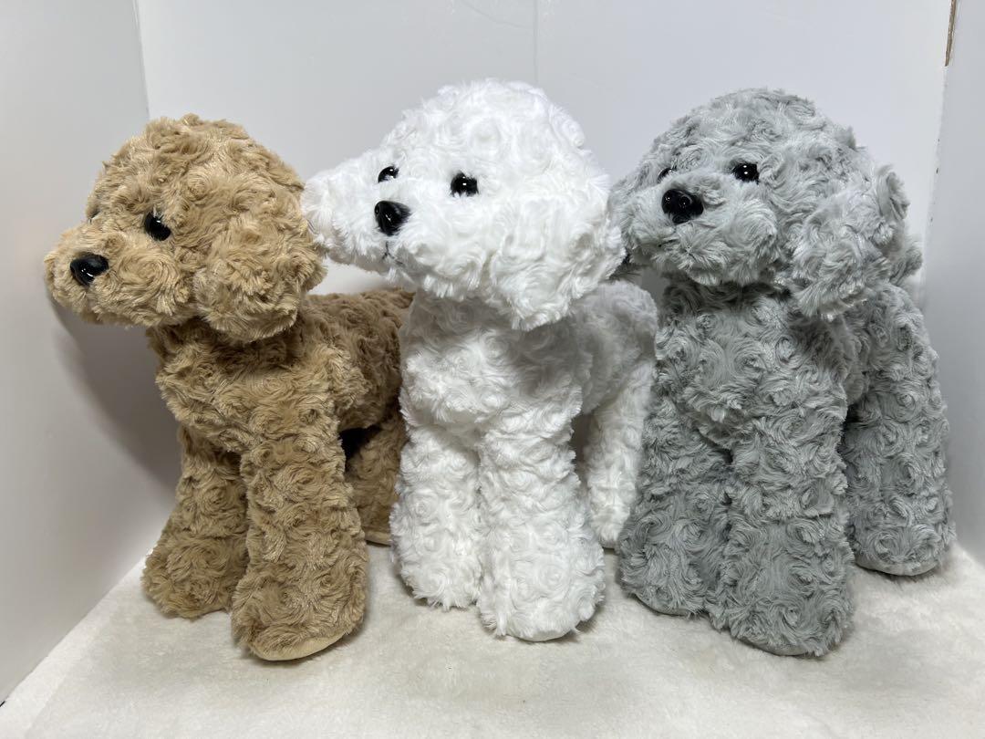 最大の割引 たちぬい トイプードル 全3種セット 自立 ぬいぐるみ - メルカリ ぬいぐるみ