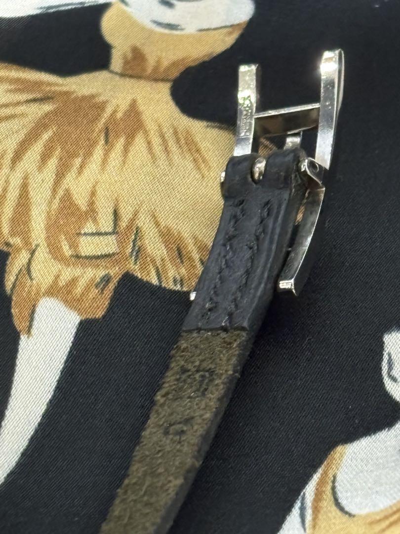 HERMES エルメス レザー 3連 ブレスレット