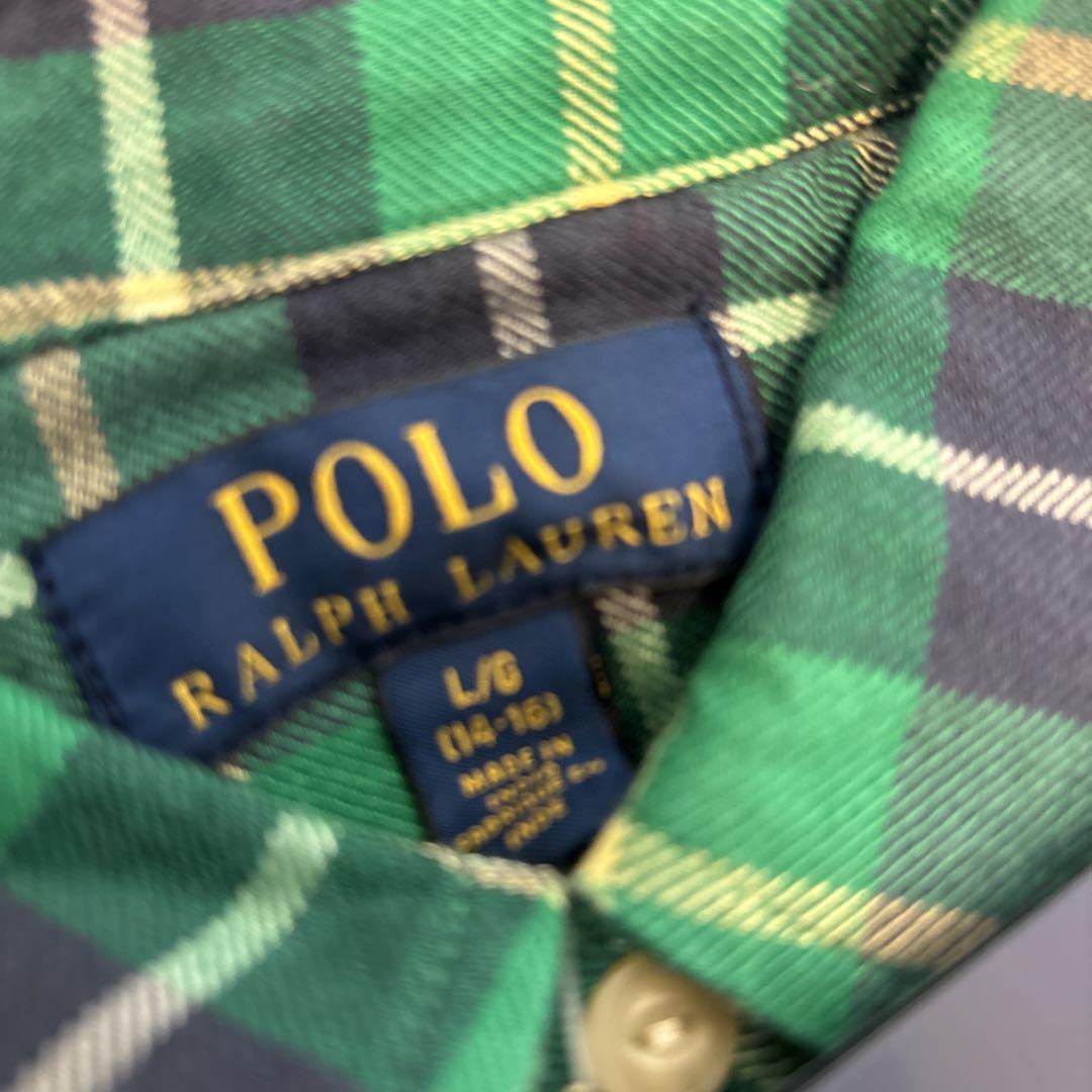 Polo Ralph Lauren 長袖ネルシャツ Lサイズ