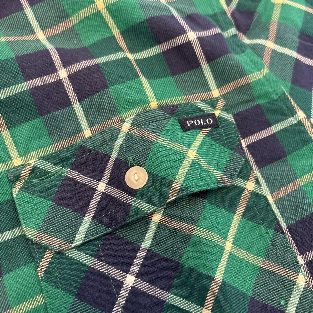 Polo Ralph Lauren 長袖ネルシャツ Lサイズ