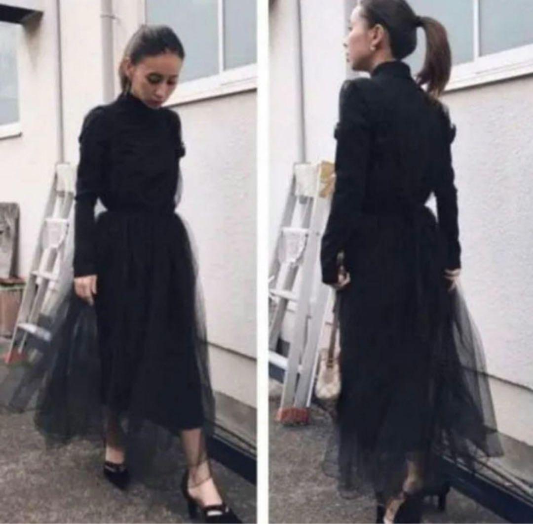 最新な AMERI メルカリ - ※ウエスト紐なし DRESS TULLE ROMANTIC ワンピース