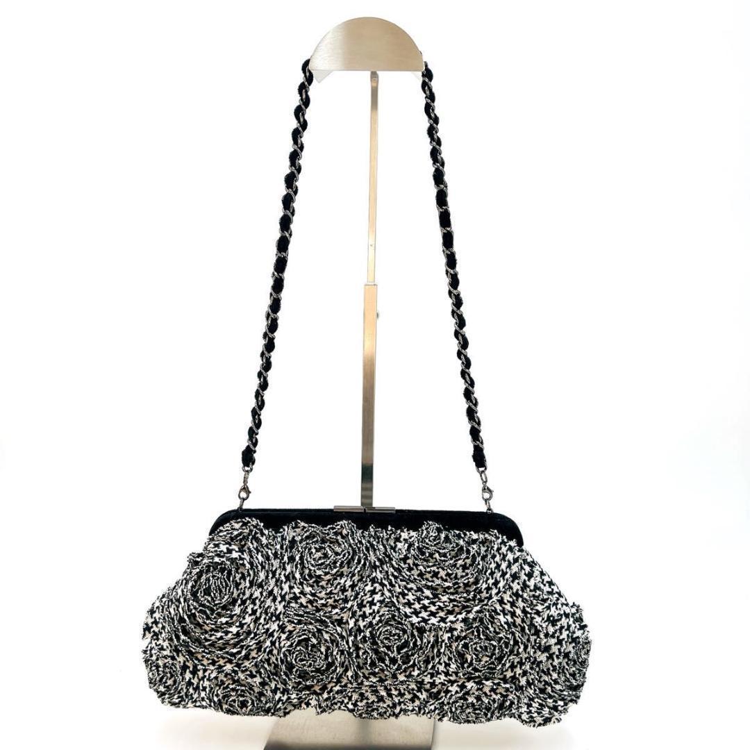 極美品 ANTEPRIMA ミスト 3way がま口 千鳥格子 パーティーバッグ 極美品 ANTEPRIMA ミスト 3way がま口 千鳥格子 パーティーバッグ