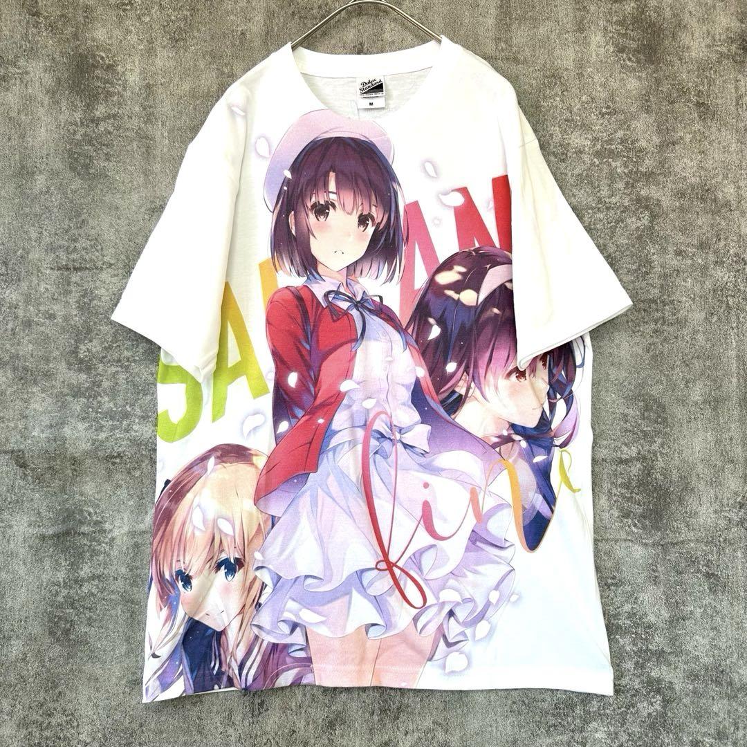 冴えない彼女の育てかた フルグラフィックTシャツ fine アニメ
