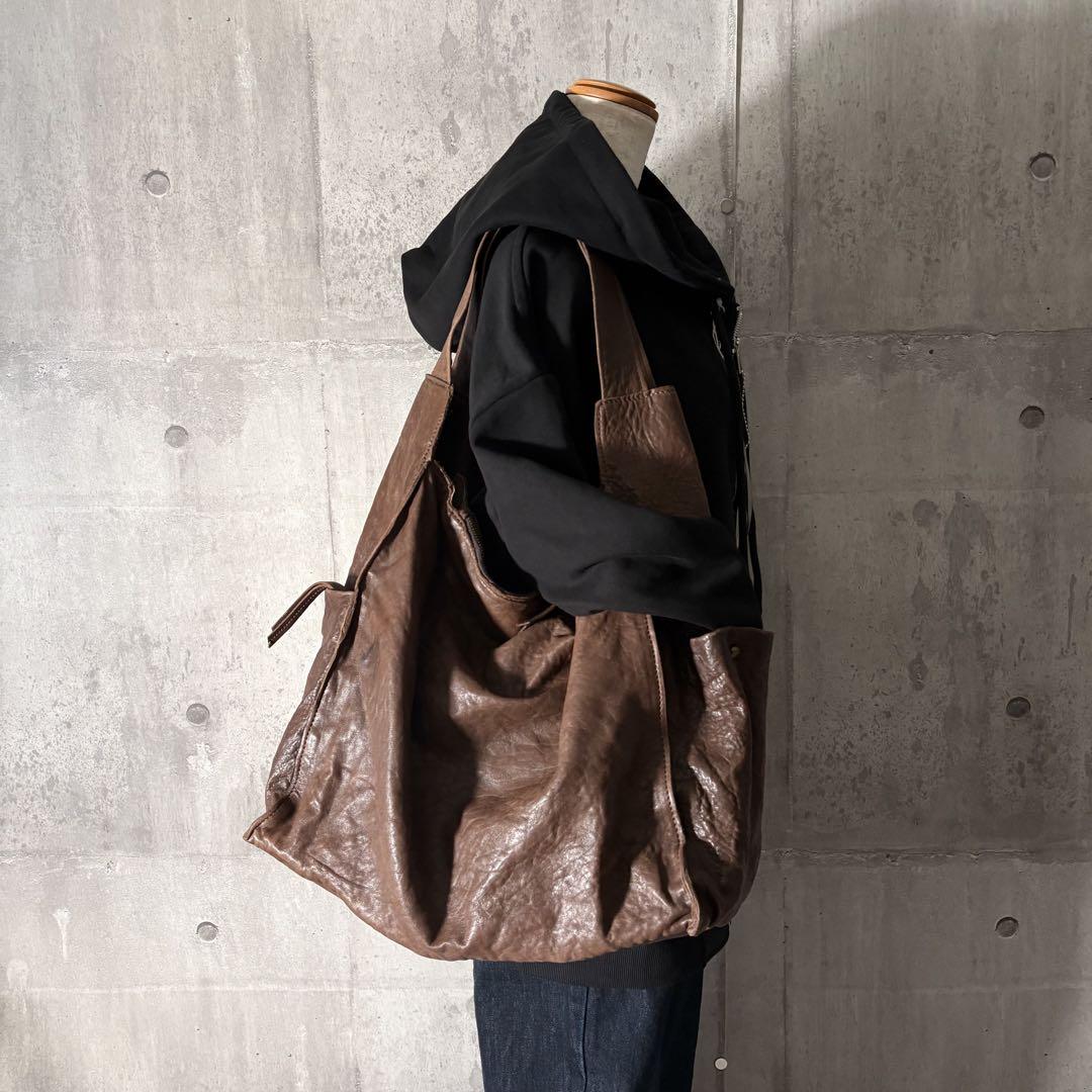 00s archive leather one shoulder bag y2k - メルカリ